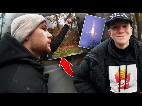 Ich wollte nur die Schreckschuss testen, aber lief bisschen schief..