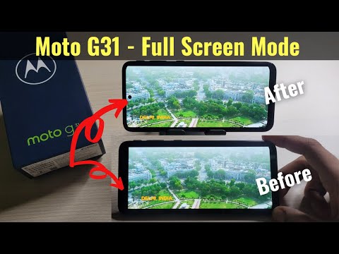 Moto G31 - Full Screen Mode | How to Watch Prime Video in Full Screen in Moto Phone in Hindi