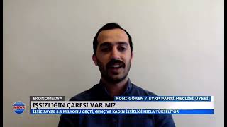 SYKP İstanbul Eş Başkanı Roni Gören Medya Haber Ekonomedya Programında