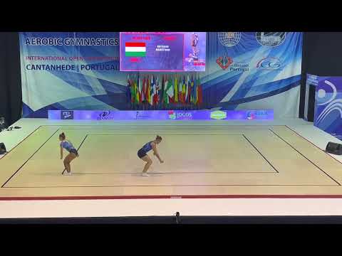 Final World Cup Aerobic Gymnastics Cantanhede 2022 MP Hungry BALI Daniel, MAZACS Fanni