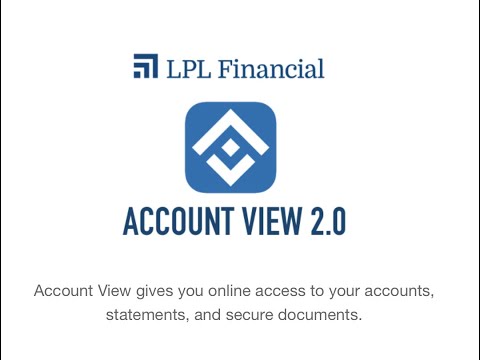 How to Set Up Your LPL AccountView Online