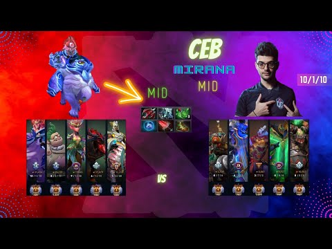 CEB MVP Mirana Mid - Let's Watch & Learn - CEB's perspective