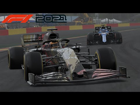 F1 2021 MyTeam Karriere | S2E20 | [R] Belgien | Über dem Limit in den Ardennen?