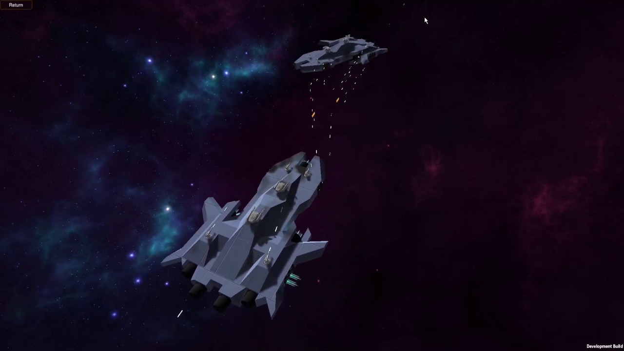 Space Game early prototype