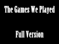 Aspergian - The Games We Played [ FULL VERSION ...