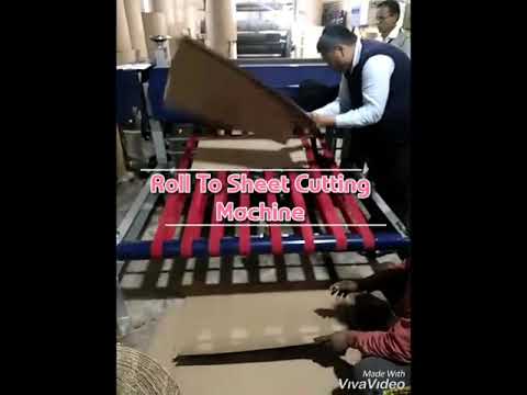 Craft mild steel roll to sheet cutting machine, automation g...