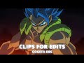Gogeta DBS Clips For Edits 4K