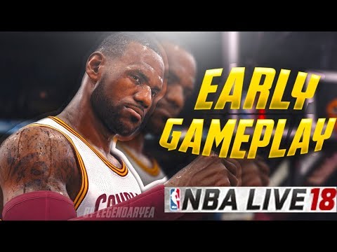 PLAYING NBA LIVE 18 CAREER MODE EARLY
