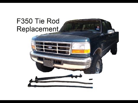 1992-1997 F350 4x4 Tie Rod Replacement