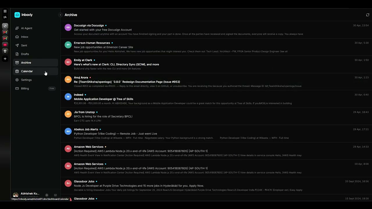 Inboxly — Product Demo