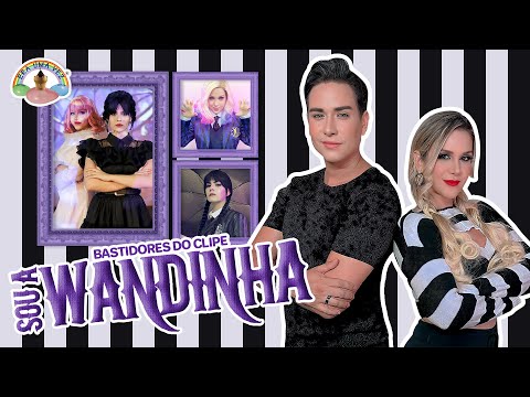 Bastidores do clipe "Eu Sou a Wandinha" - Cia Era Uma Vez