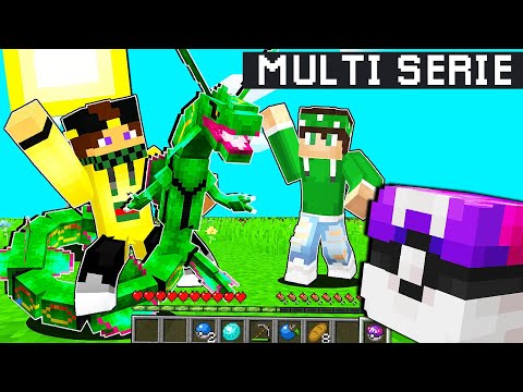 CATTURO RAYQUAZA COI MIEI AMICI!! - Minecraft MULTIPIXELMON