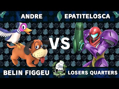 Belin Figgeu XV - Andre (Duck Hunt Duo) Vs EpatiteLosca (Samus, Hero) - Losers Quarters