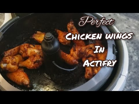 Perfect Chicken Wings in T-fal ActiFry