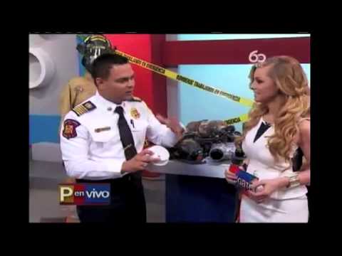 Entrvista de Natalia al Jefe del Cuerpo de Bomberos Ángel Crespo pegate al mediodia