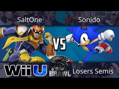 Gwinnett Brawl October 2017 - SaltOne (Falcon) vs Sonido (Sonic) - Smash 4 Losers Semis