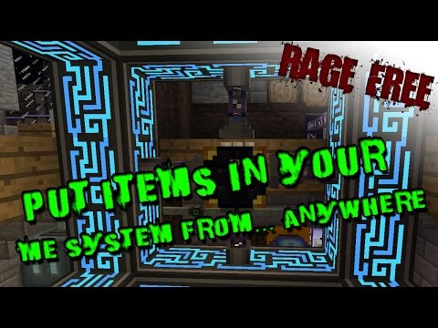 How to Put stuff into your me system from anywhere (Tutorial)