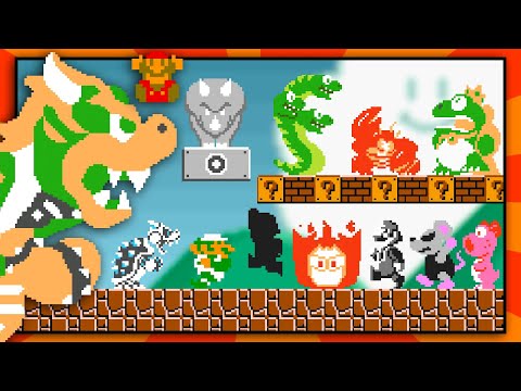 What If Super Mario Bros. Had New Boss Fights?!