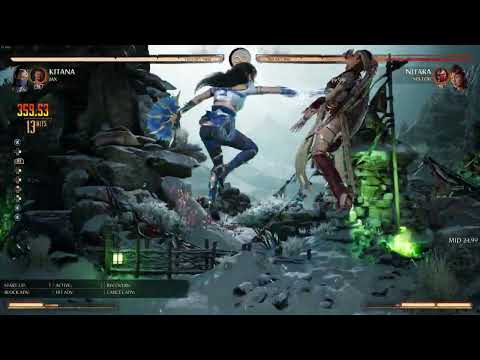 KItana armor break concept 80% reset