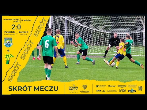 Powiślak Końskowola - Górnik II Łęczna 2:0 (skrót) | Sezon 2022/2023