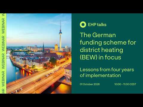 The German funding scheme for district heating (BEW) in focus