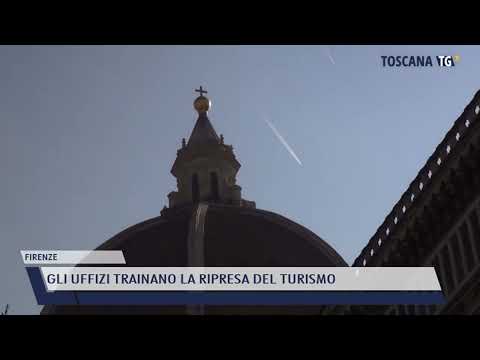 2022-04-04 FIRENZE - GLI UFFIZI TRAINANO LA RIPRESA DEL TURISMO
