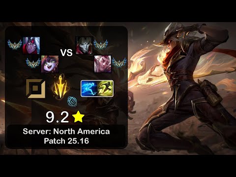 Varus ADC + Lulu vs Jhin + Rakan - NA Challenger - Patch 25.16