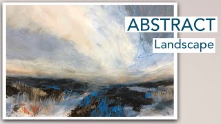 SEMI ABSTRACT Landscape Painting Demonstration | Acrylics