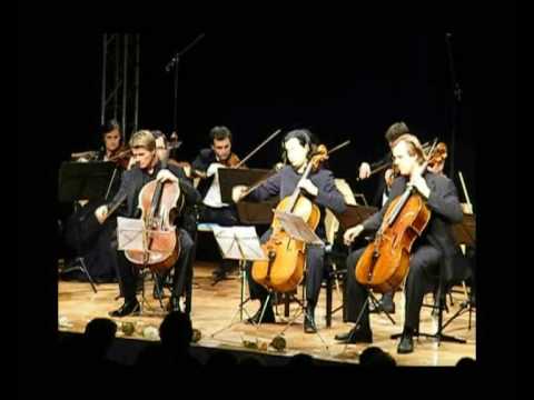 Popper Requiem for 3 Cellos and String Orchestra @ Cello Akademie Rutesheim 2009