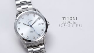 Review đồng hồ Titoni 83743 S-581