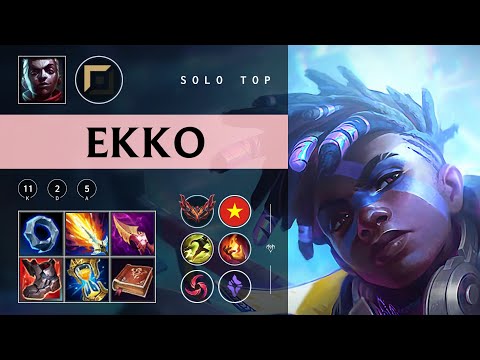 Ekko Top vs Renekton - VN Grandmaster Patch 25.24