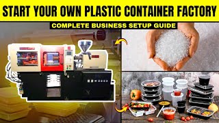 Start A SUCCESSFUL Plastic Food Container Business