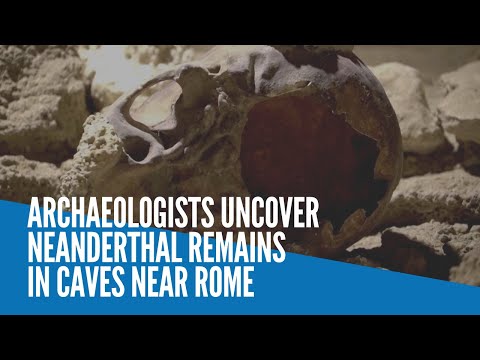 Archaeologists uncover Neanderthal remains in caves near Rome