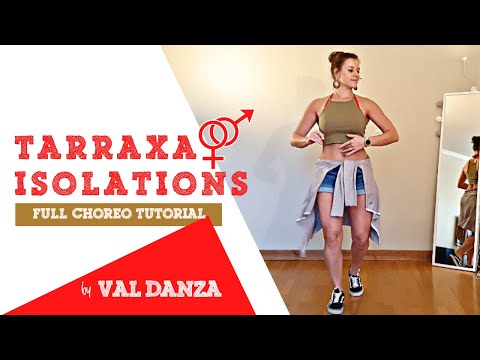 Unisex-Tarraxa Isolations/ Body Moves: Full Choreo Tutorial by Val Danza