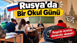Rusya'da Bir Okul Günü | Rusya'da Ücretsiz Üniversite Okumak!