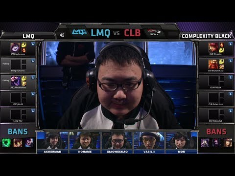 compLexity.Black vs LMQ Game 2 | Finals of NA Challenger Series #1 | CLB vs LMQ G2