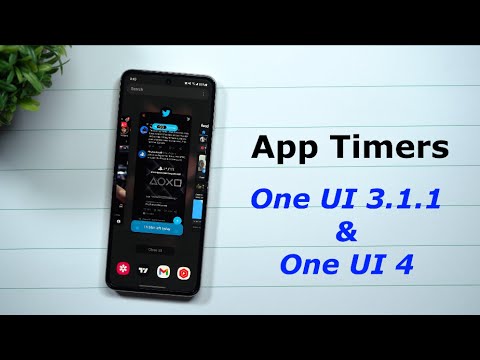 Samsung App Timers - One UI 3.1.1 & One UI 4
