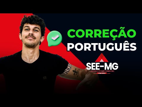 Concurso SEE-MG: Correção Da Prova de Português