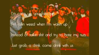 Wiz Khalifa - Talkin Bout feat. Juicy J & Chris Brown {Lyrics}