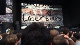 The Libertines intro/Vertigo. Hyde Park. BTS