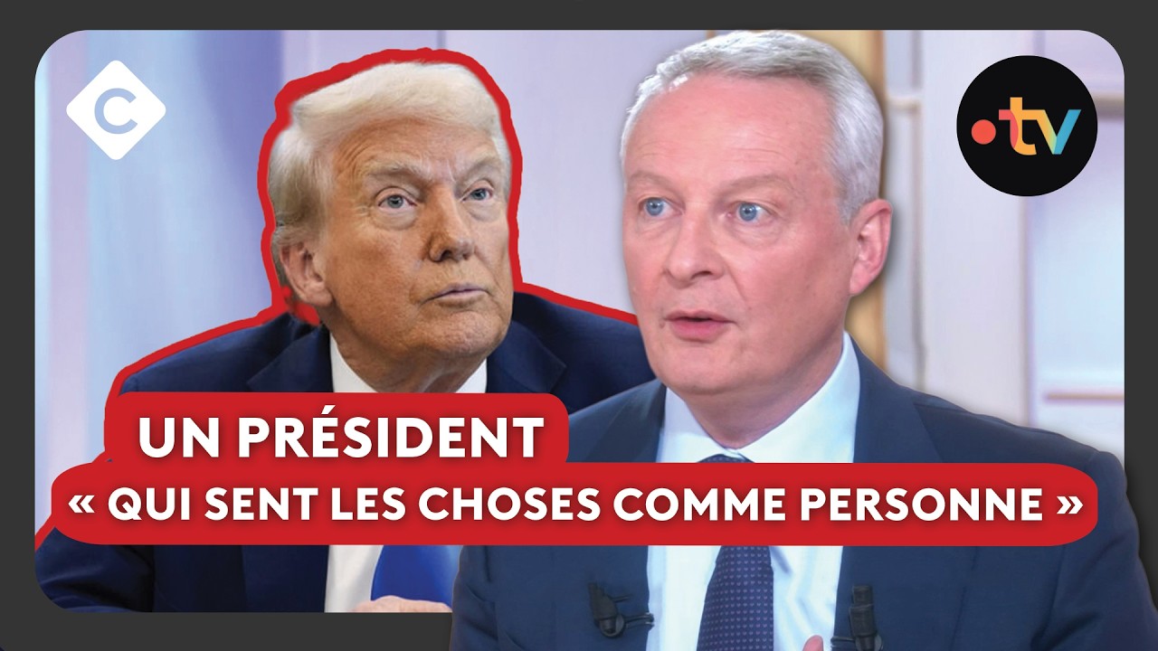 Donald Trump dans les yeux de Bruno Le Maire