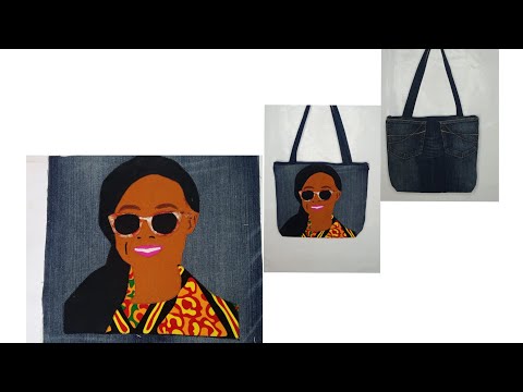 make simple Fabric collages/ patchwork/ art quilts from photos