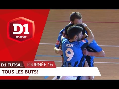 D1 Futsal, journée 16 : Tous les buts !