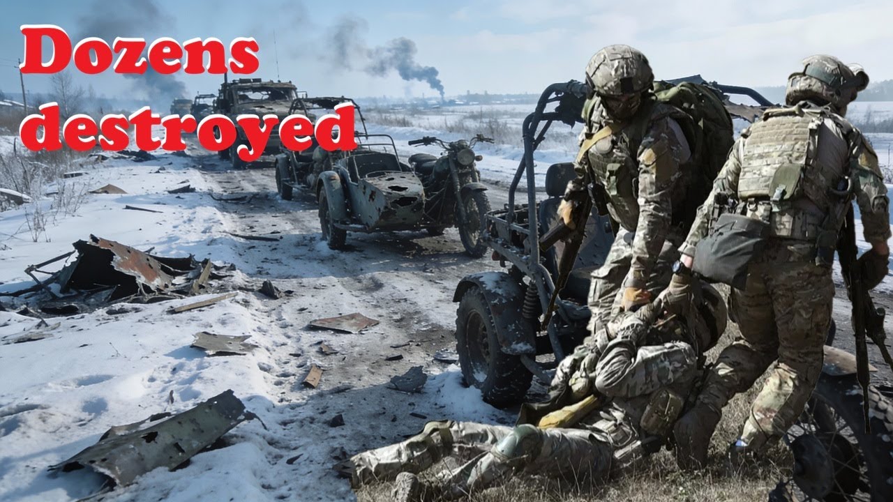 DEADLY HIMARS AMBUSH WIPES OUT RUSSIAN CONVOY OF MOTORCYCLES AND BUGGIES || 2026