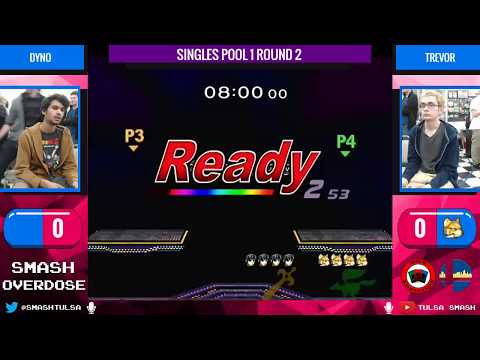 Smash Overdose 4 - Dyno (Marth) vs Trevor (Fox) - Pool 1 Round 2