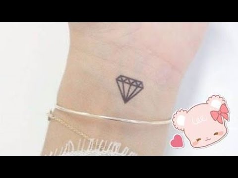 CÁCH VẼ XĂM GIẢ BẰNG BÚT BI (Kim cương) ❤ HOW TO MAKE FAKE TATTOO / Diamond
