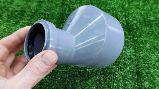 I didn't believe it myself! A brilliant idea in 7 minutes from a from PVC pipe!