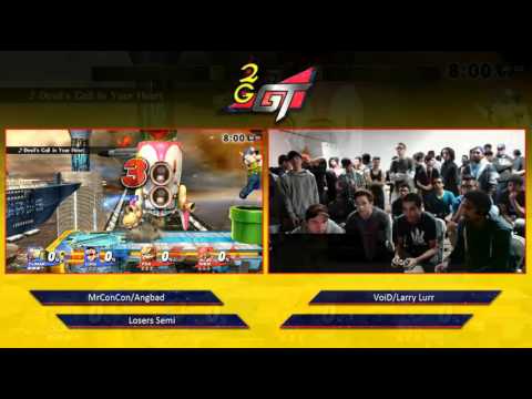 2GGT: ESAM Saga - Mr. ConCon/Angbad (Blue) Vs. VoiD/Larry Lurr (Red) Losers Semi - Smash Wii U