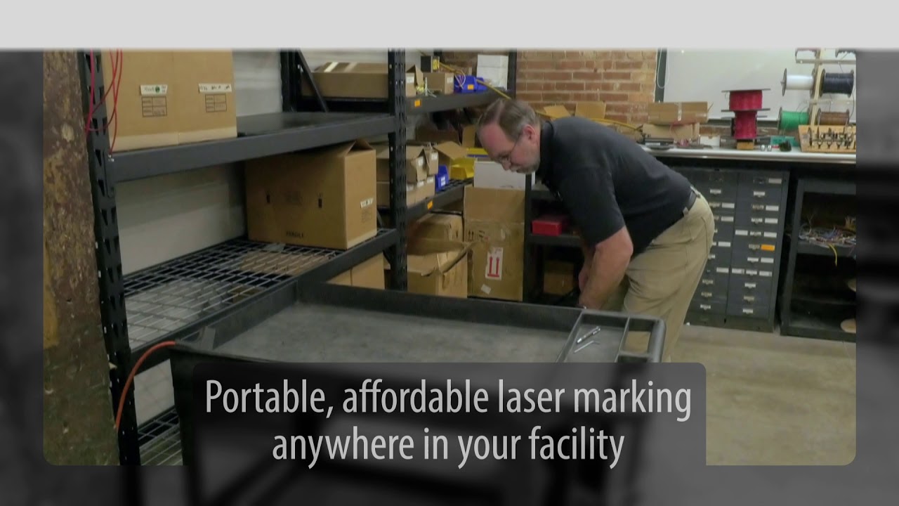 MobiLase: The Industrial, Portable Fiber Laser Marking Unit in a Suitcase