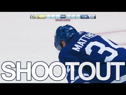 Full Shootout | Nashville Predators at Toronto Maple Leafs - 2/7/2018